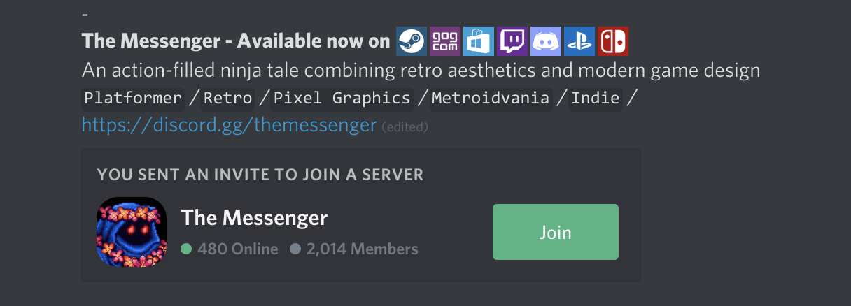 Public Discord Servers tagged with Amigos